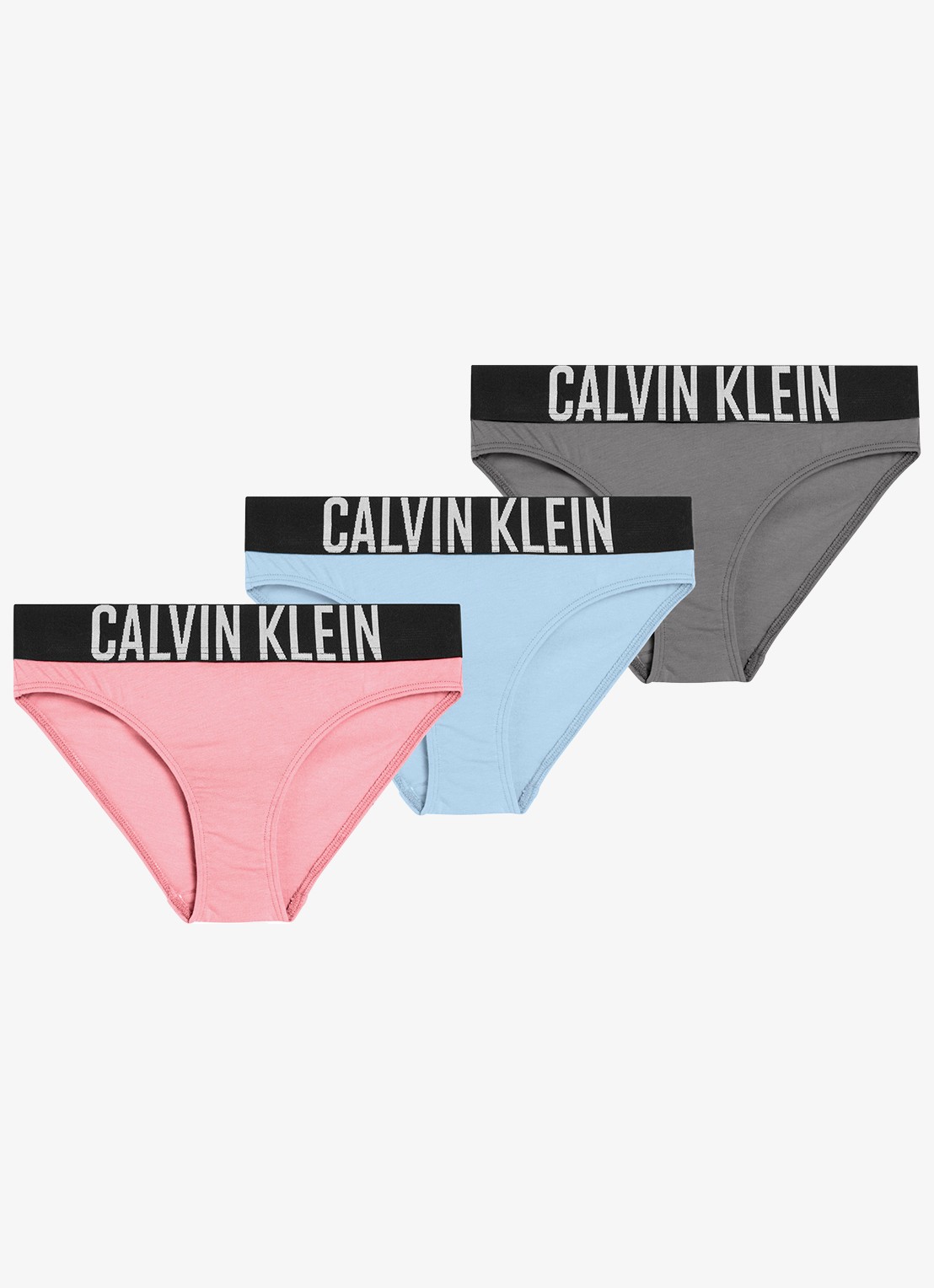 Calvin Klein Intense power hipster in 3-pack - voorkant multicolor