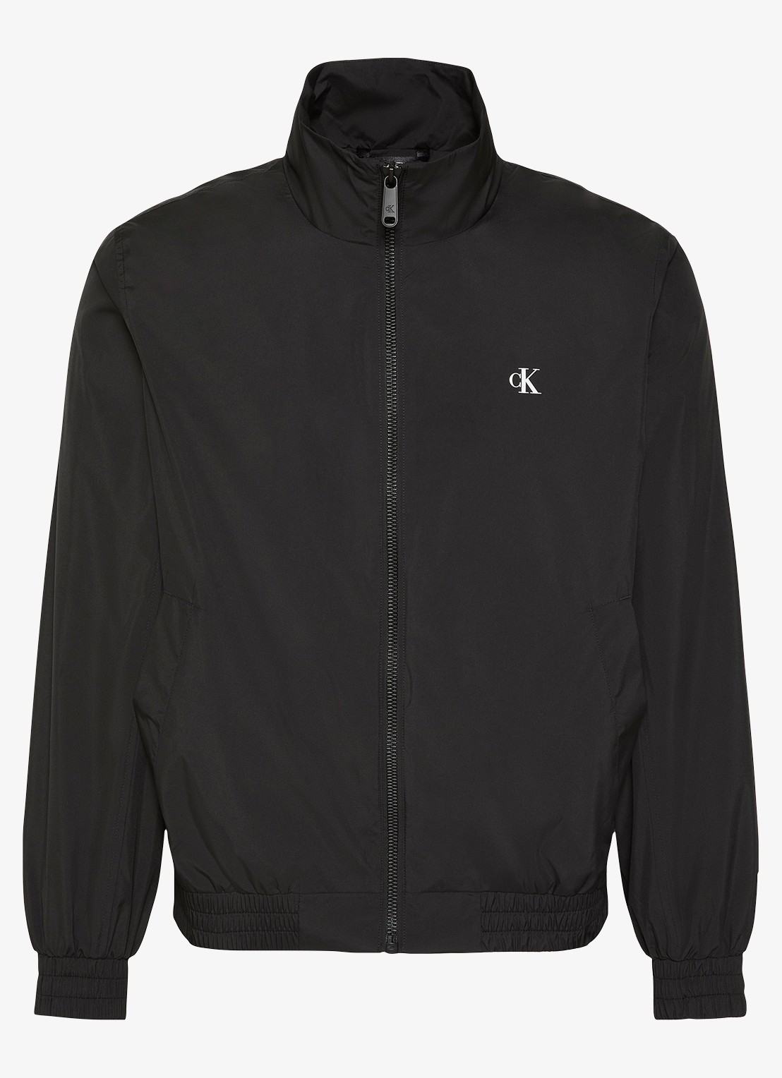 Calvin Klein Jack met logo - voorkant zwart
