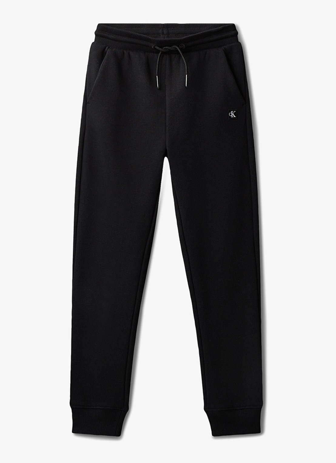 Calvin Klein Joggingbroek met logo - voorkant 3 zwart