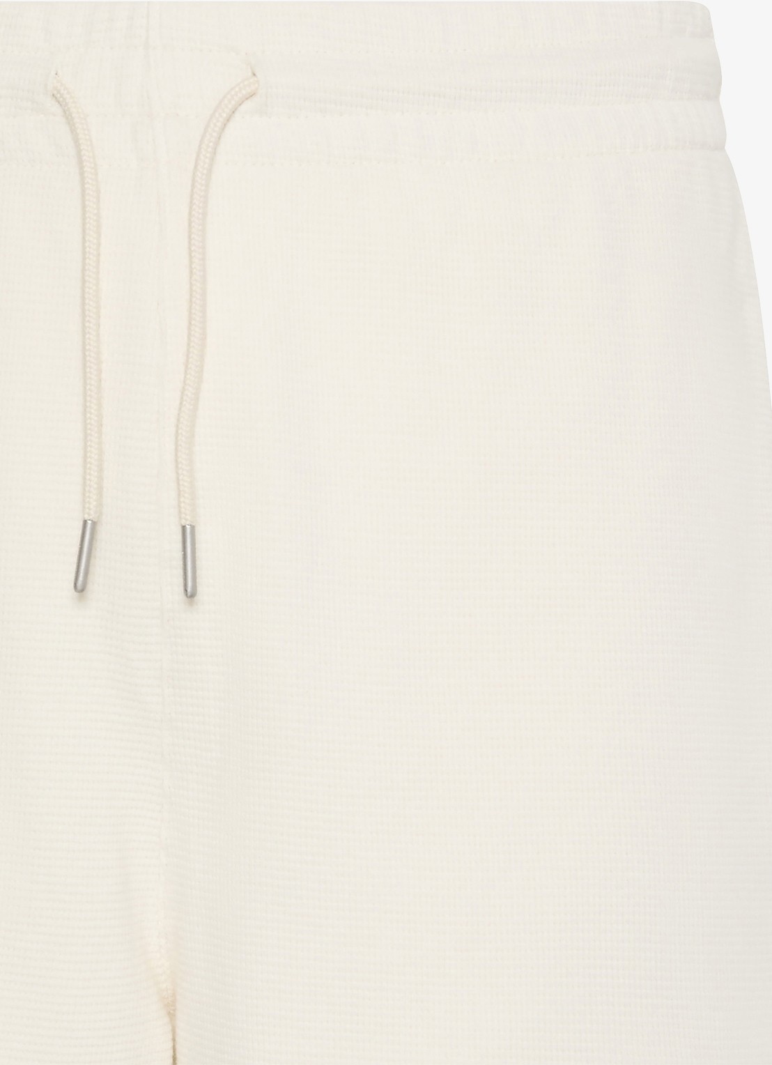 Calvin Klein Korte broek met wafelstructuur - detail 5 ivoor
