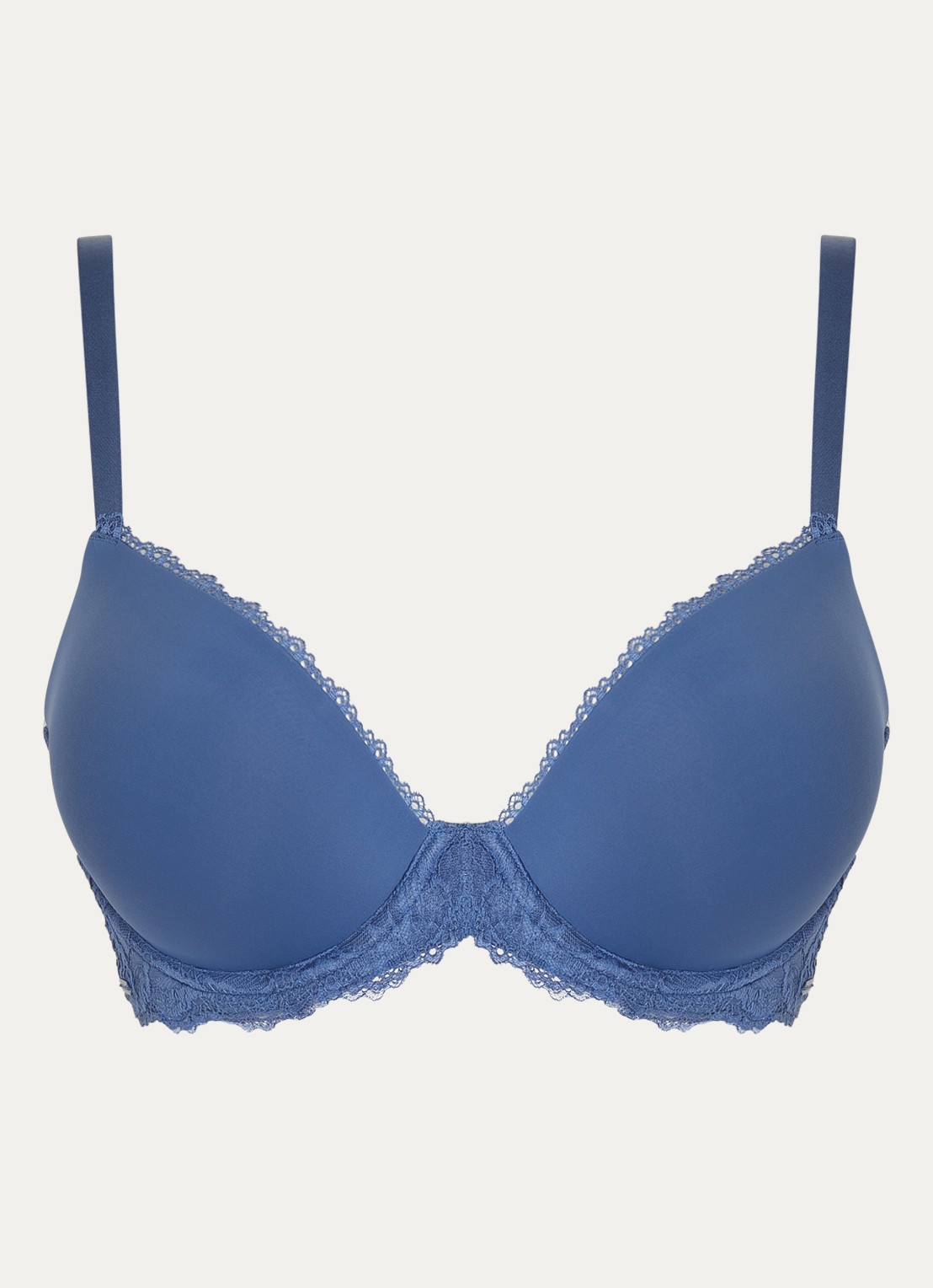 Calvin Klein Lift Demi voorgevormde bh met light push-up - voorkant 4 donkerblauw