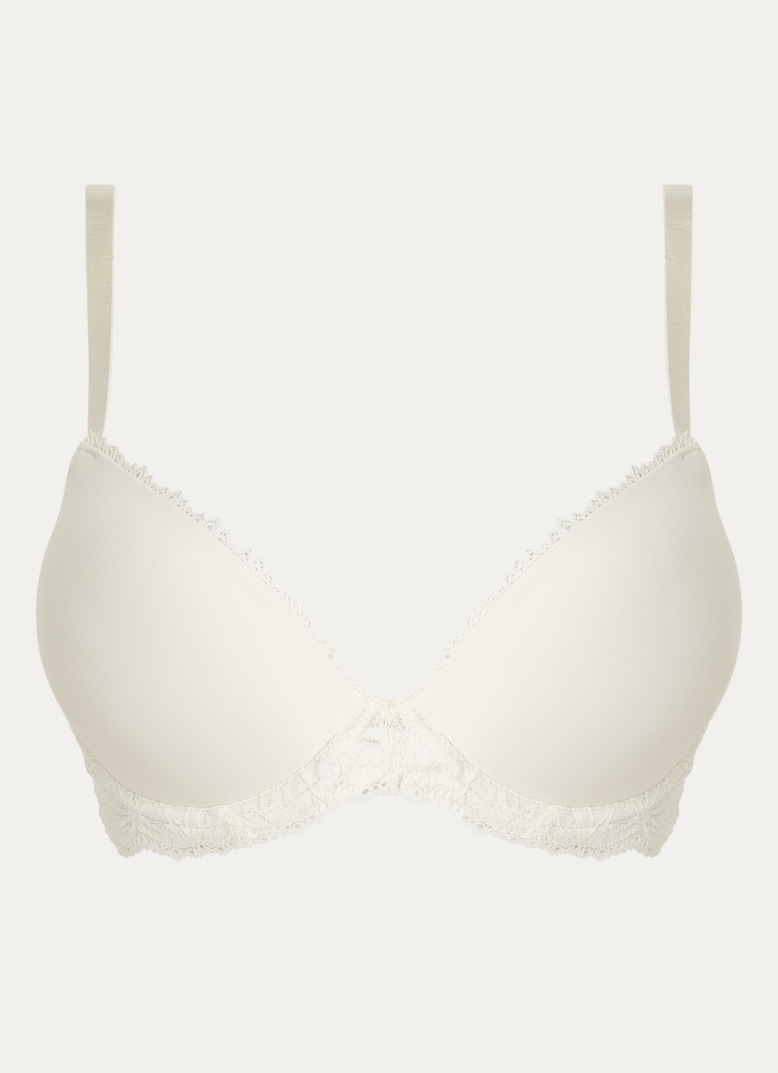 Calvin Klein Lift Demi voorgevormde bh met light push-up - voorkant gebroken wit
