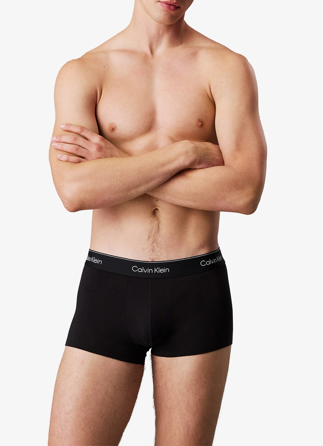 Calvin Klein Low Rise boxershorts met logoband in 5-pack - detail 3 zwart