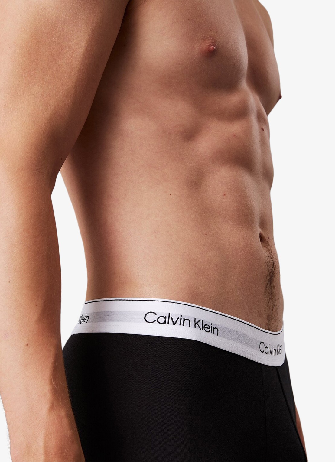 Calvin Klein Low Rise Trunk boxershorts 3-pack - detail 3 zwart
