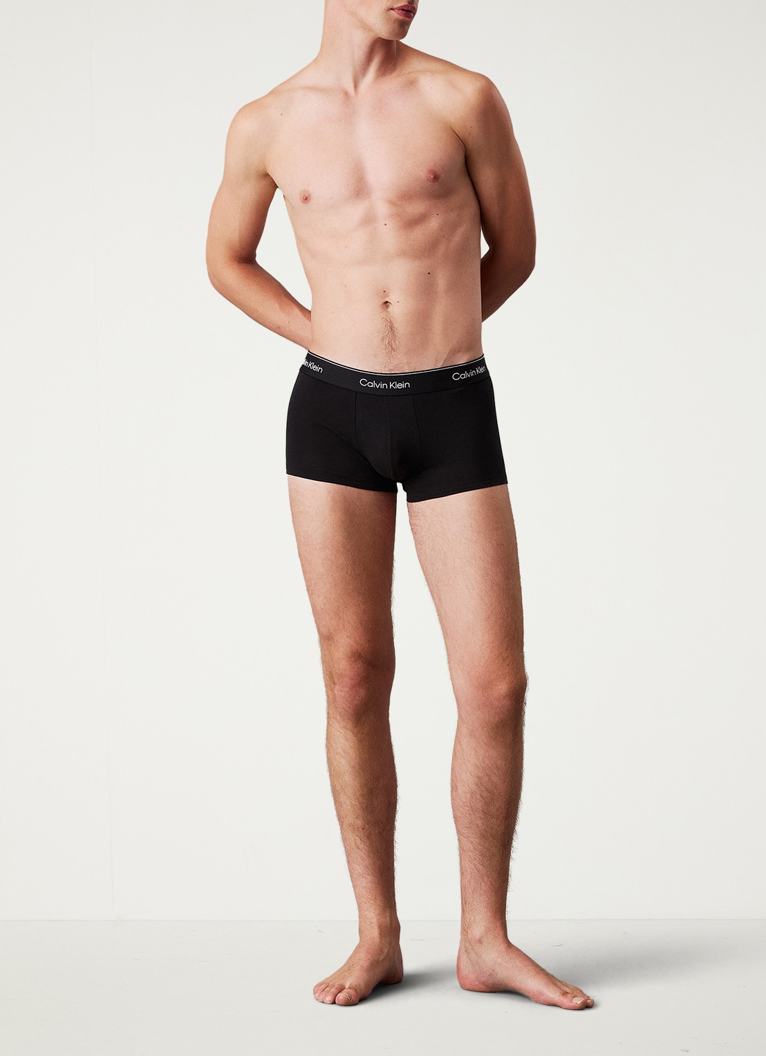 Calvin Klein Low Rise Trunk boxershorts 3-pack - detail 4 diepzwart