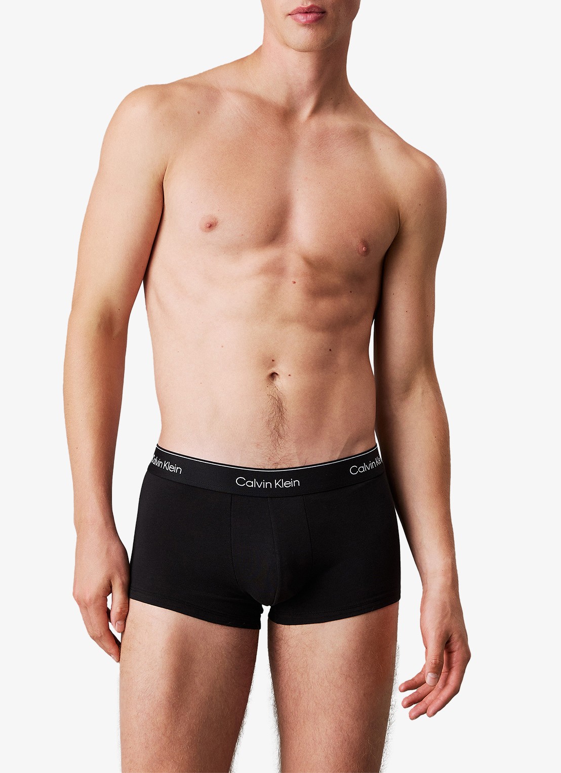 Calvin Klein Low Rise Trunk boxershorts 3-pack - voorkant 5 blauw