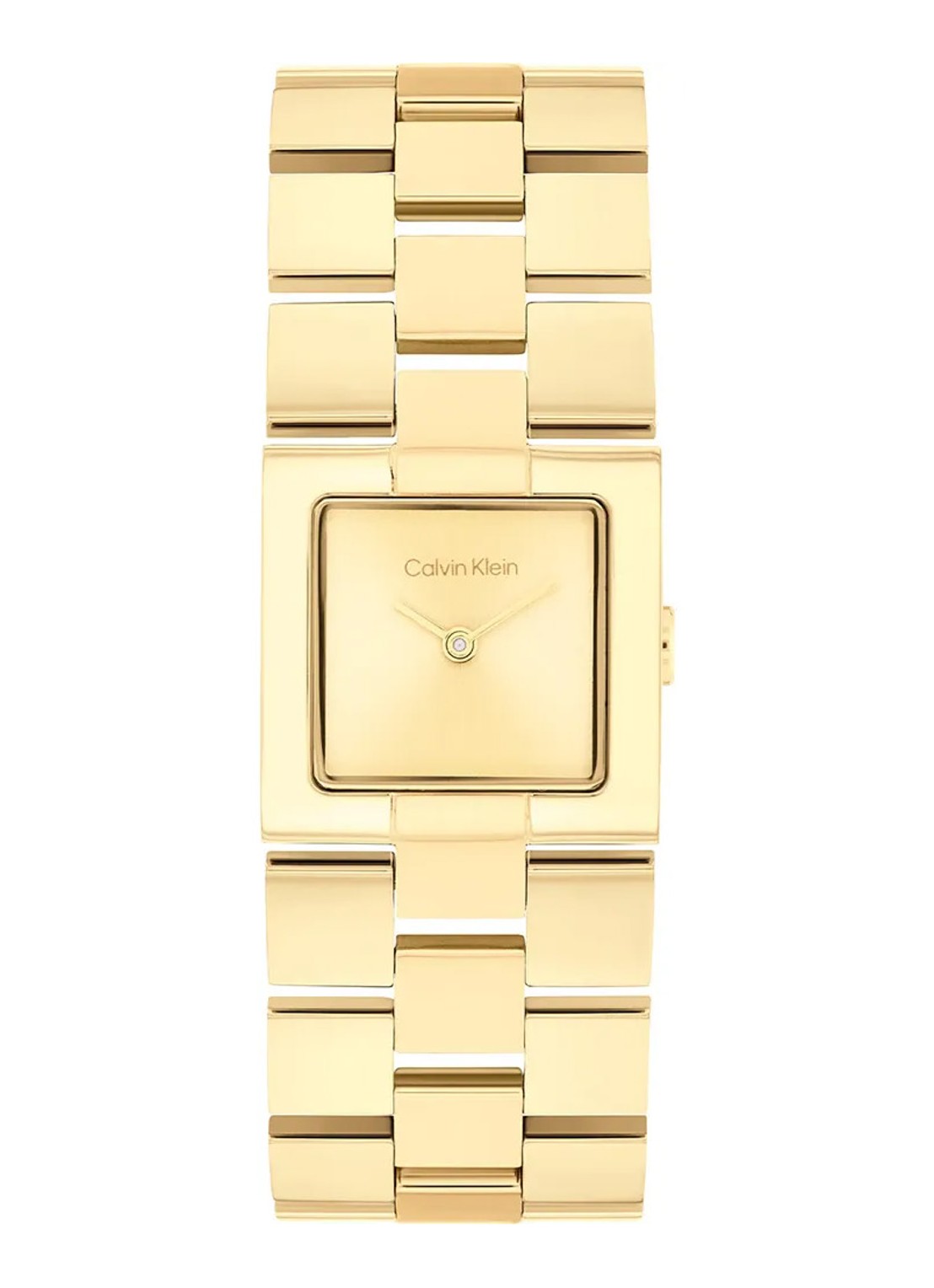 Calvin Klein Meridian Horloge CK25100089 - voorkant goud