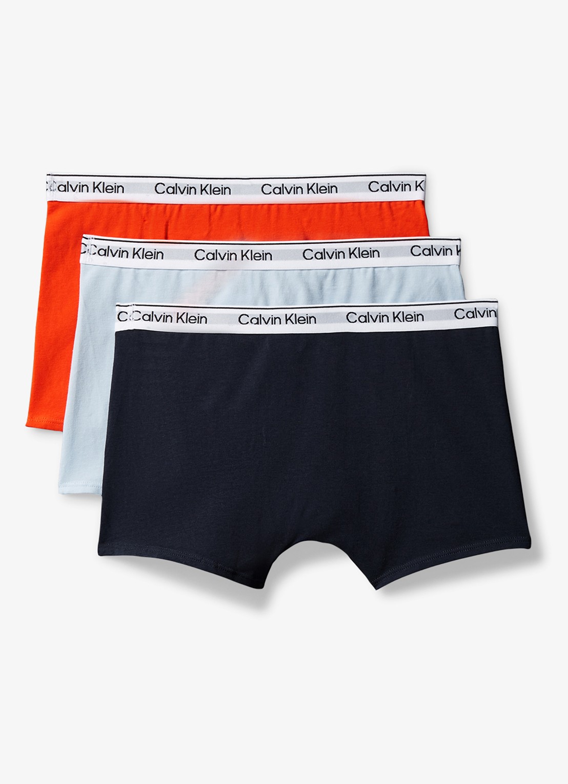 Calvin Klein Modern boxer met logoband in 3-pack - detail 2 orange
