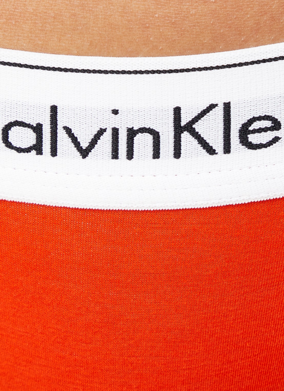Calvin Klein Modern hipster met logoband - detail 2 spicy orange  / oranje