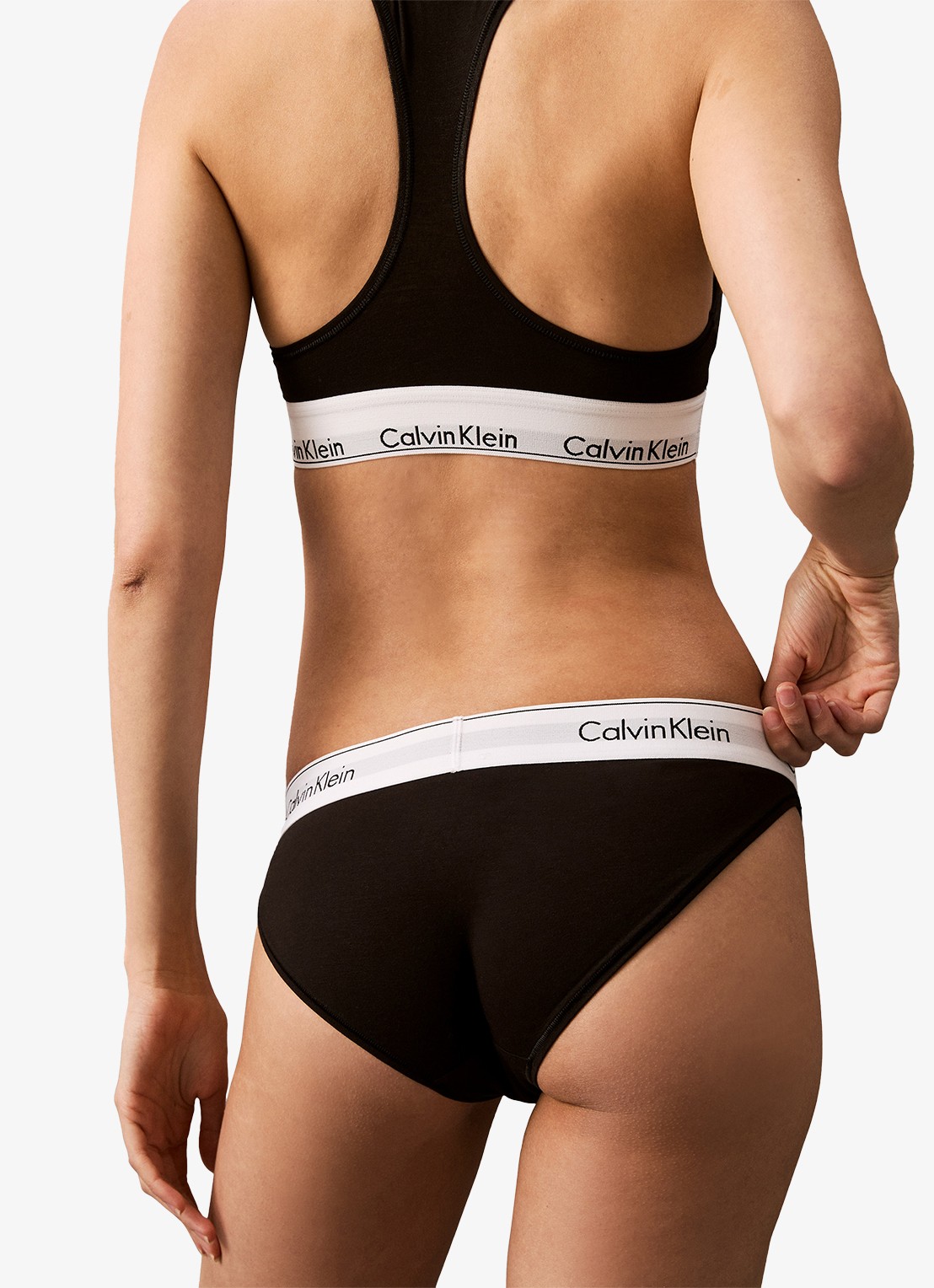 Calvin Klein Modern hipster met logoband - detail 4 black / zwart