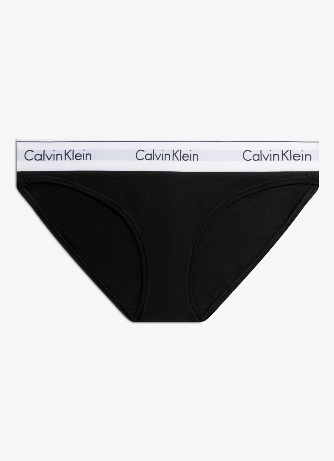 Calvin Klein Modern hipster met logoband - voorkant 8 black / zwart