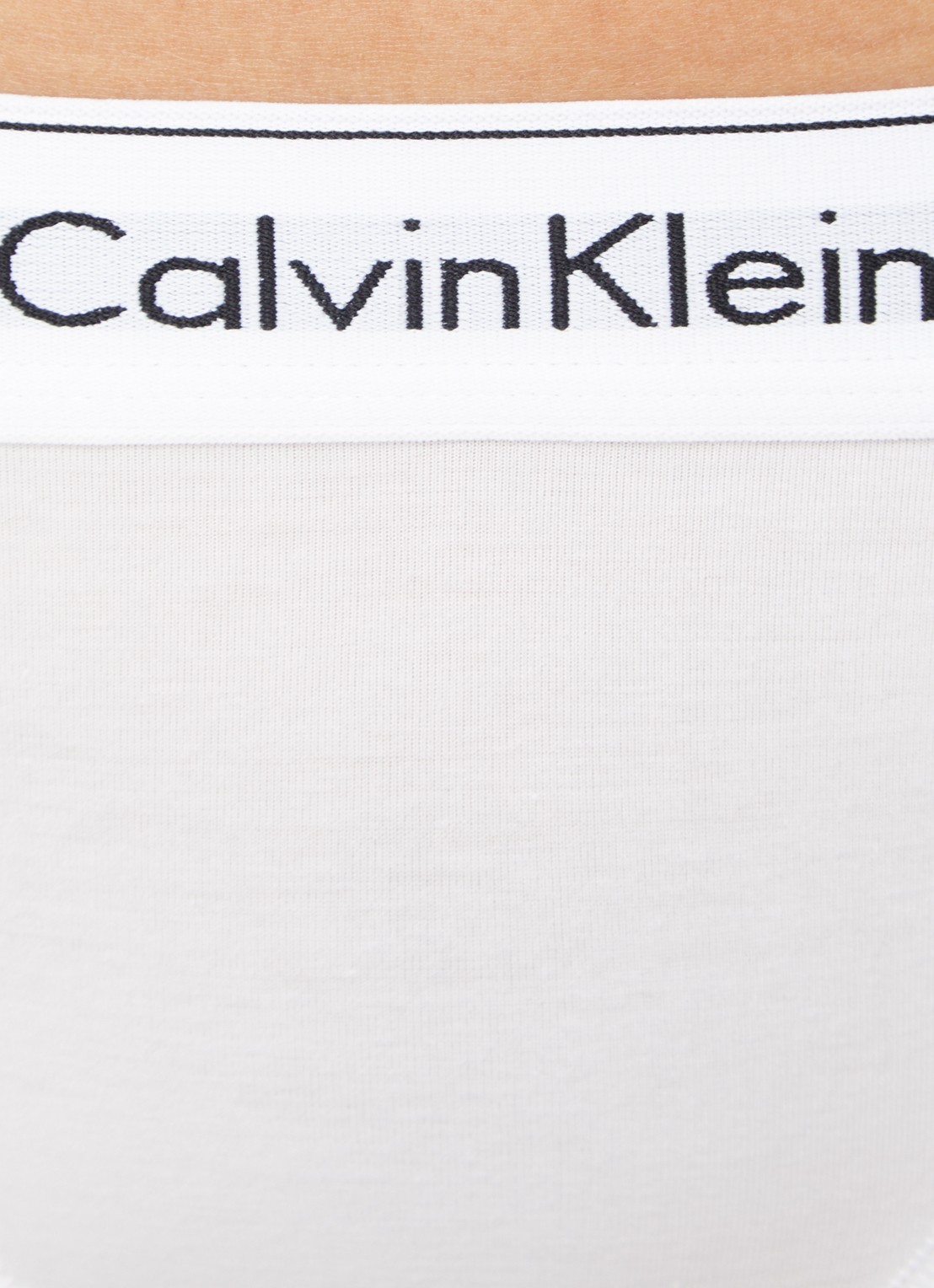 Calvin Klein Modern hipster met logoband - detail 2 white / wit