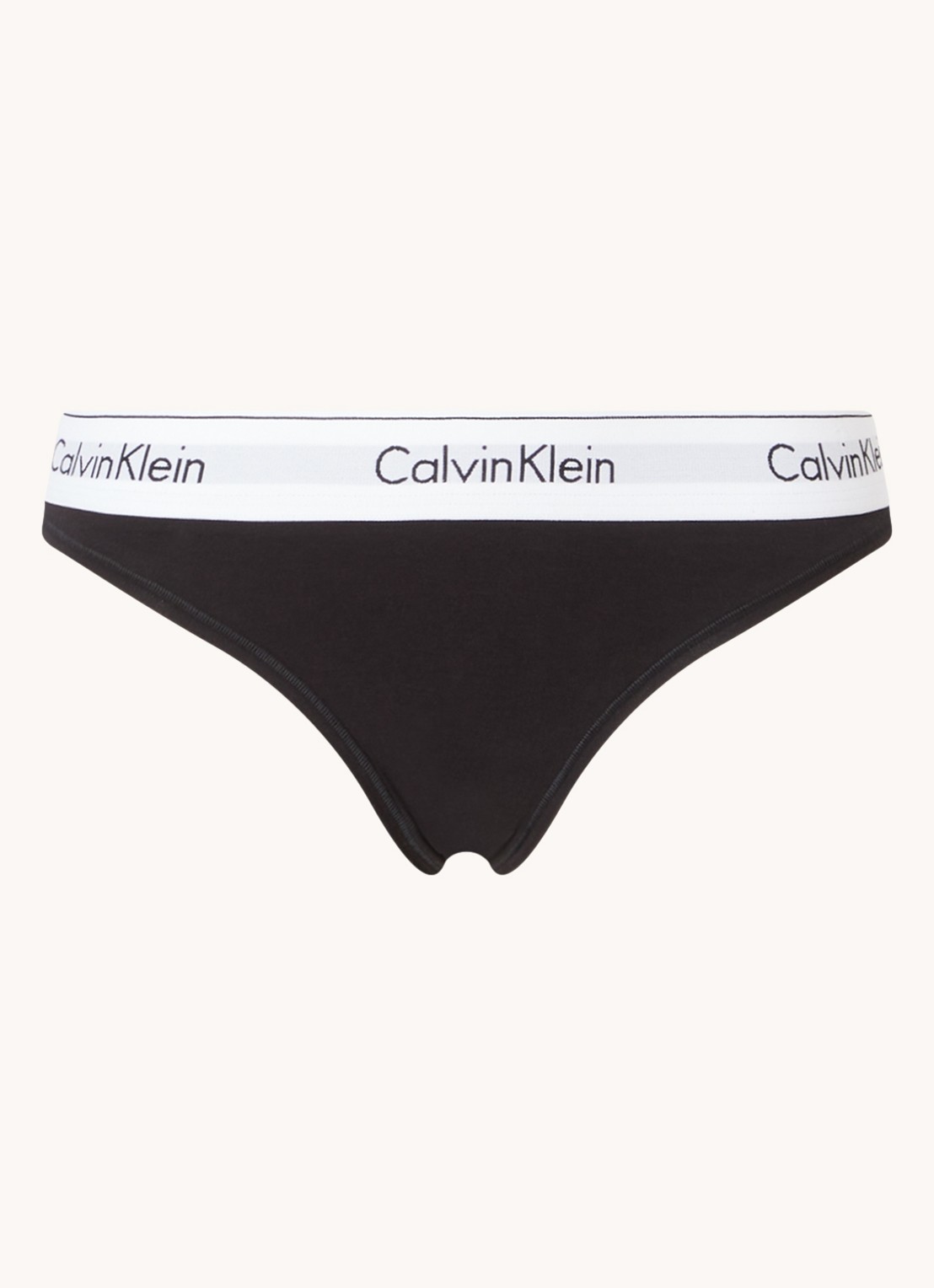 Calvin Klein Modern hipster met logoband - voorkant 9 black / zwart