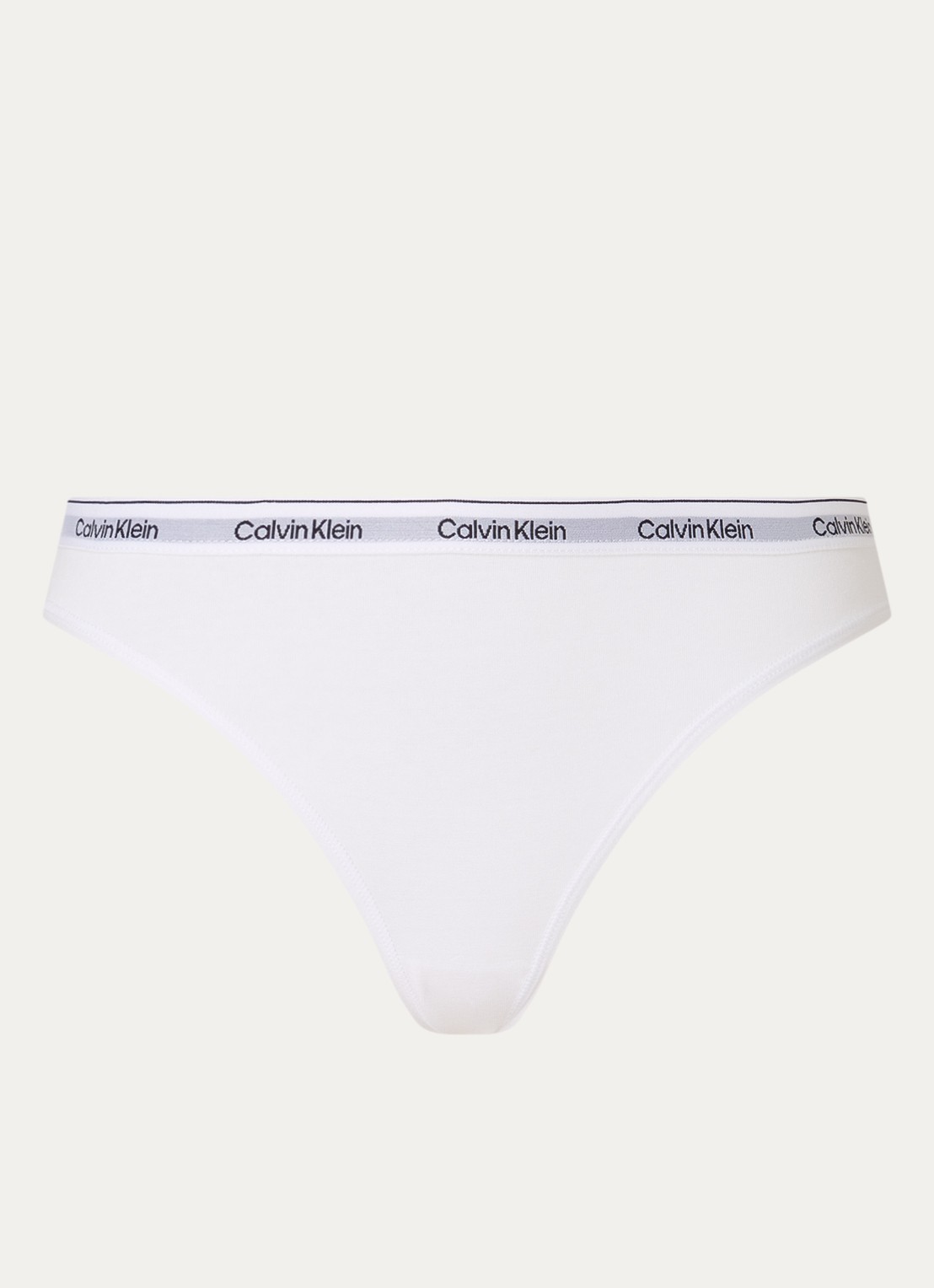 Calvin Klein Modern hipster met logoband - voorkant 3 white / wit