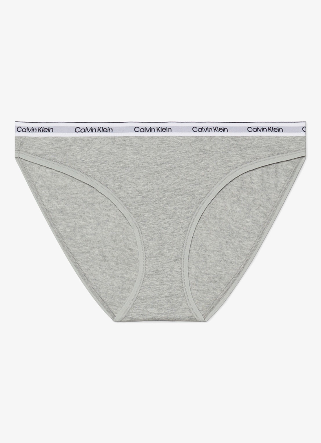 Calvin Klein Modern hipster met logoband - voorkant 3 grey heather / grijs