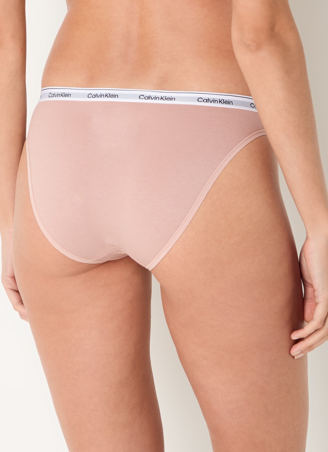 Calvin Klein Modern hipster met logoband - achterkant 10 subdued / beige