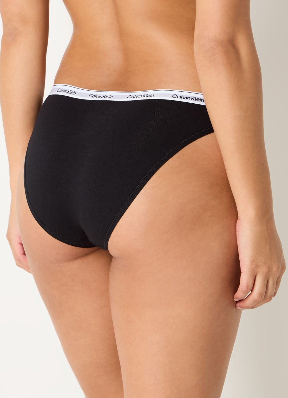Calvin Klein Modern hipster met logoband - achterkant 2 black / zwart