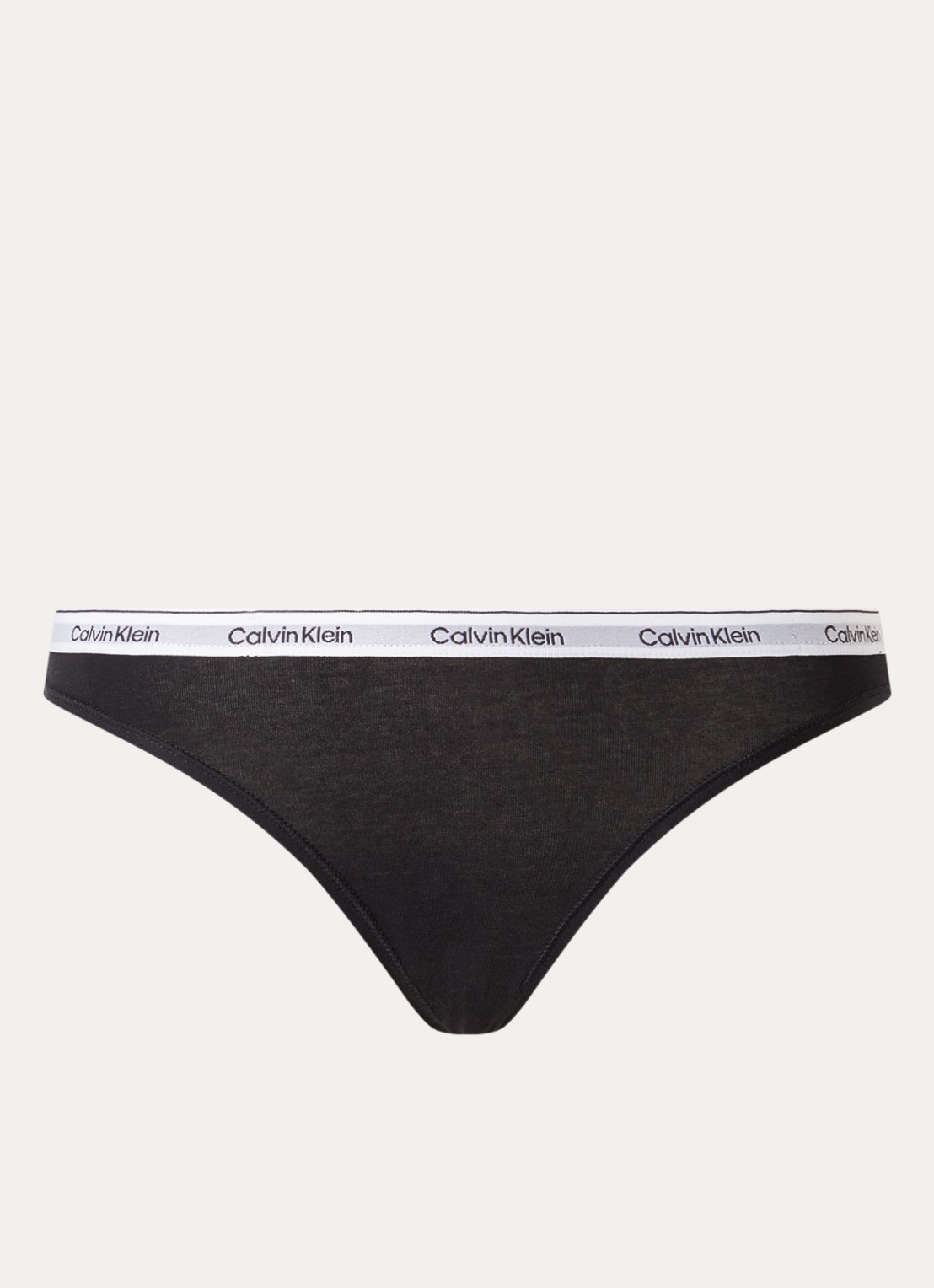 Calvin Klein Modern hipster met logoband - voorkant 8 black / zwart
