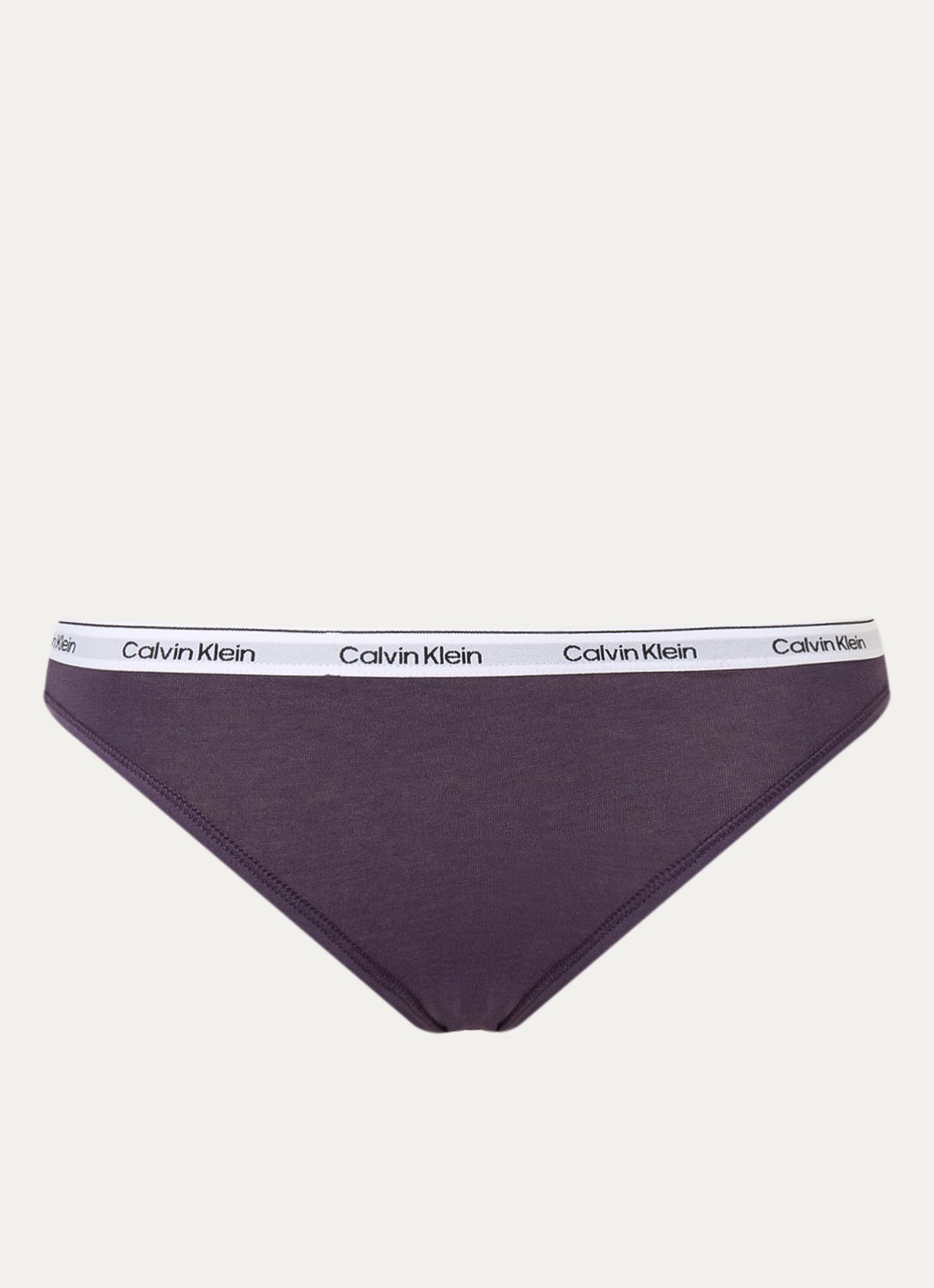 Calvin Klein Modern hipster met logoband - voorkant 3 nightshade / paars