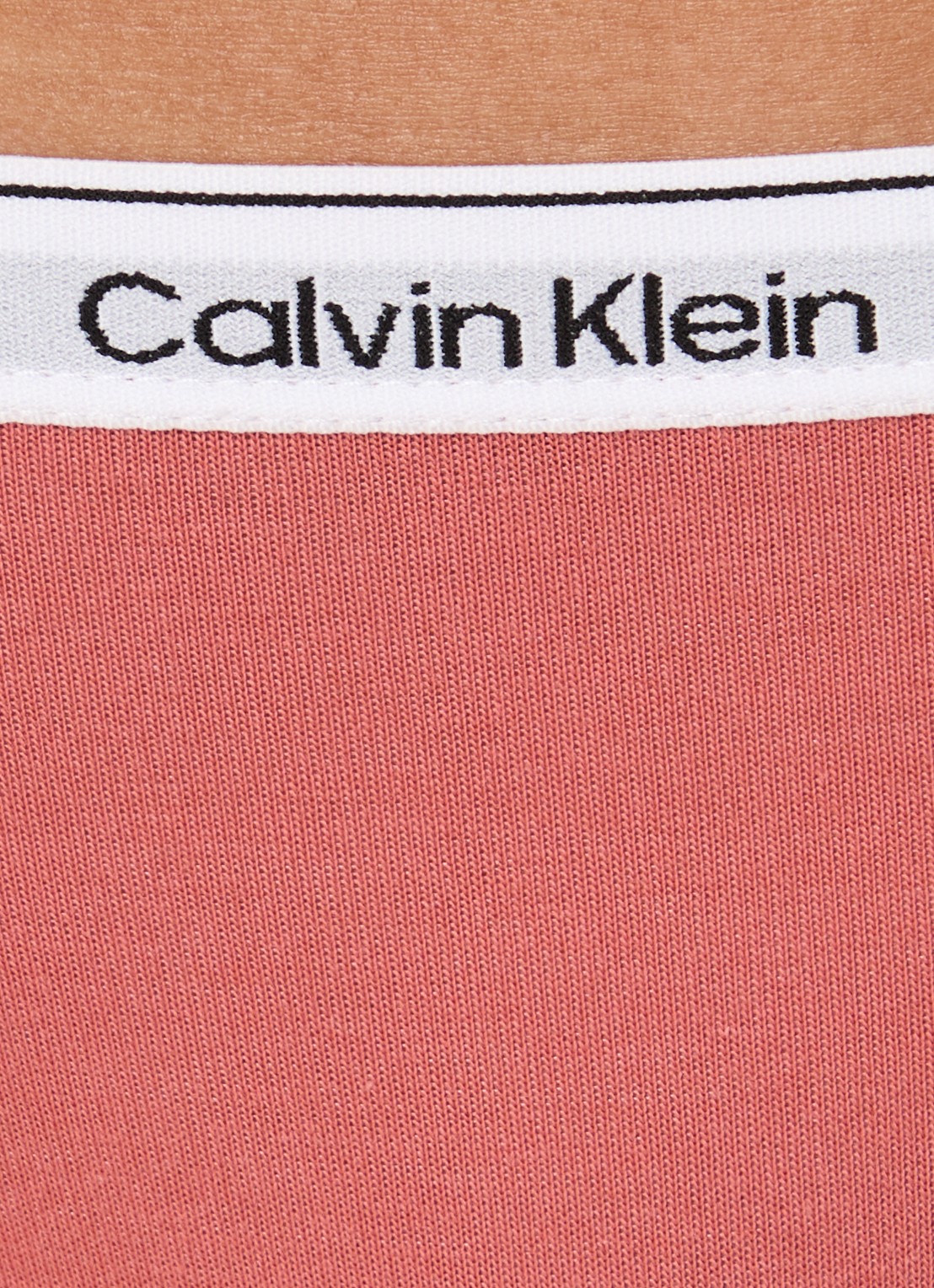 Calvin Klein Modern hipster met logoband - detail 6 dusty cedar / oranje