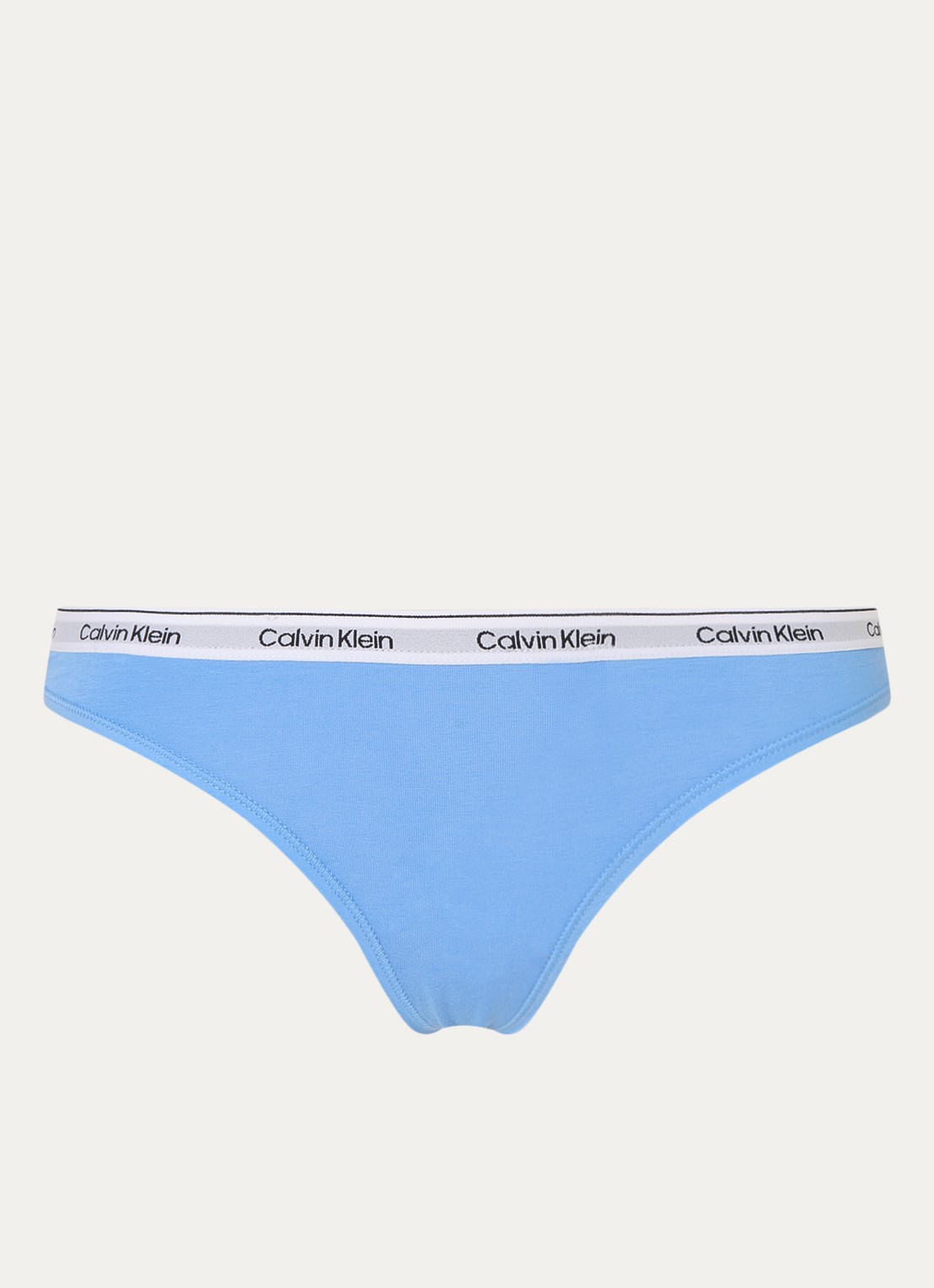 Calvin Klein Modern hipster met logoband - voorkant blue bay / blauw