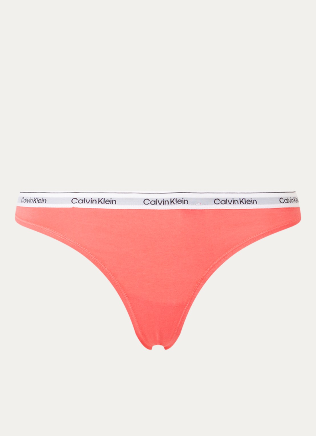 Calvin Klein Modern hipster met logoband - voorkant calypso coral / roze