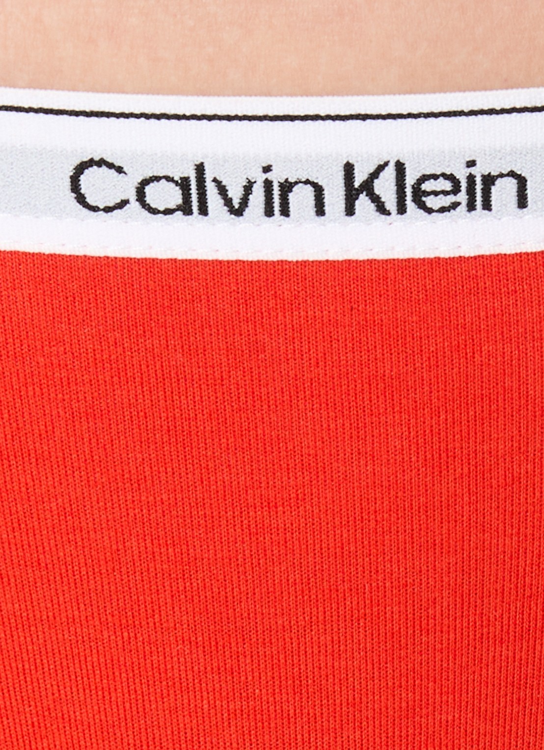 Calvin Klein Modern hipster met logoband - detail 7 molten / rood