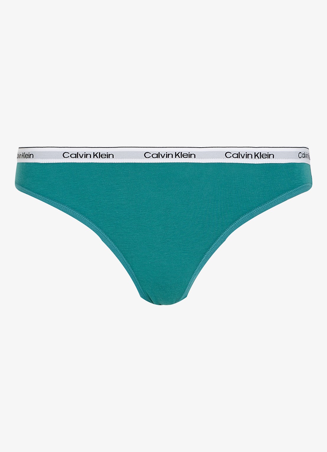 Calvin Klein Modern hipster met logoband - voorkant lively teal / groen