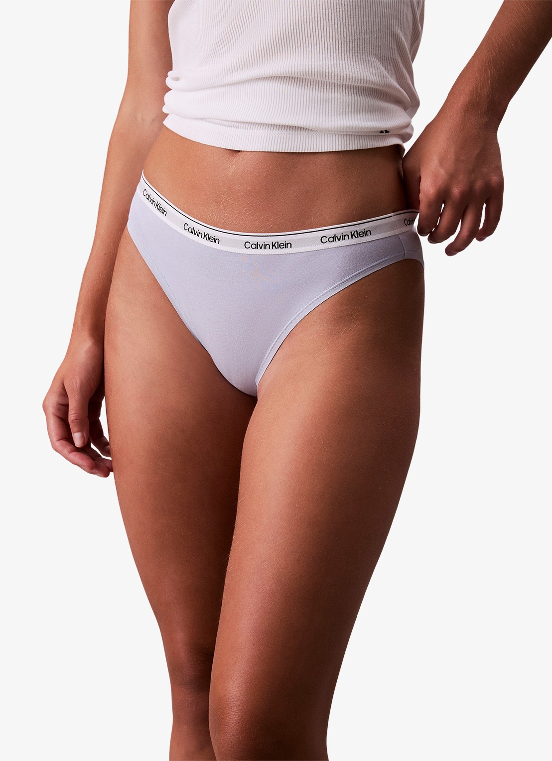 Calvin Klein Modern hipster met logoband - detail casual blue-tkf / lichtblauw