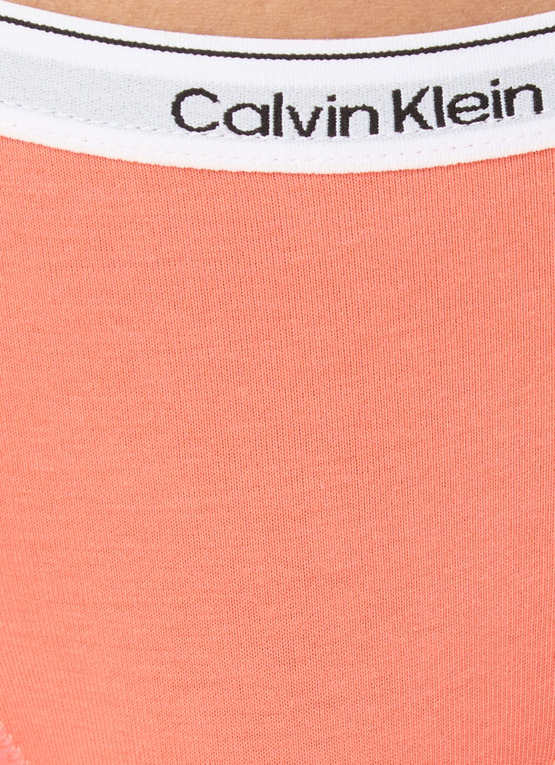 Calvin Klein Modern hipster met logoband - detail 3 coral pop-yts / oranje