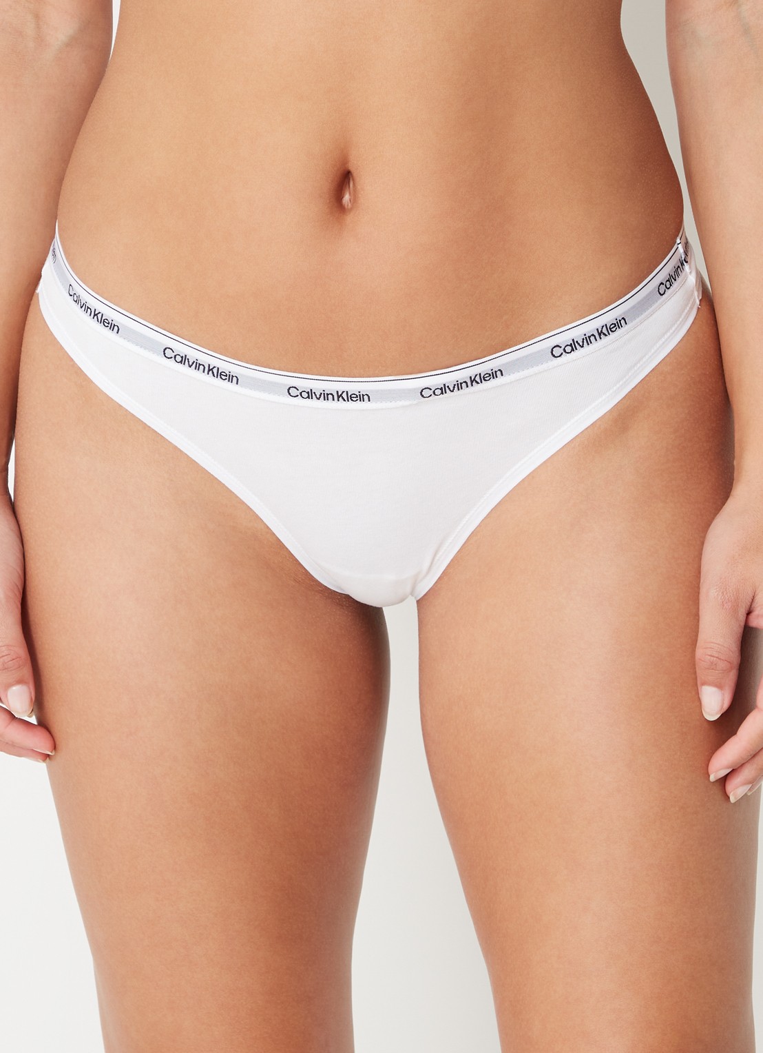 Calvin Klein Modern Logo string met logoband in 3-pack - detail 2 grijs