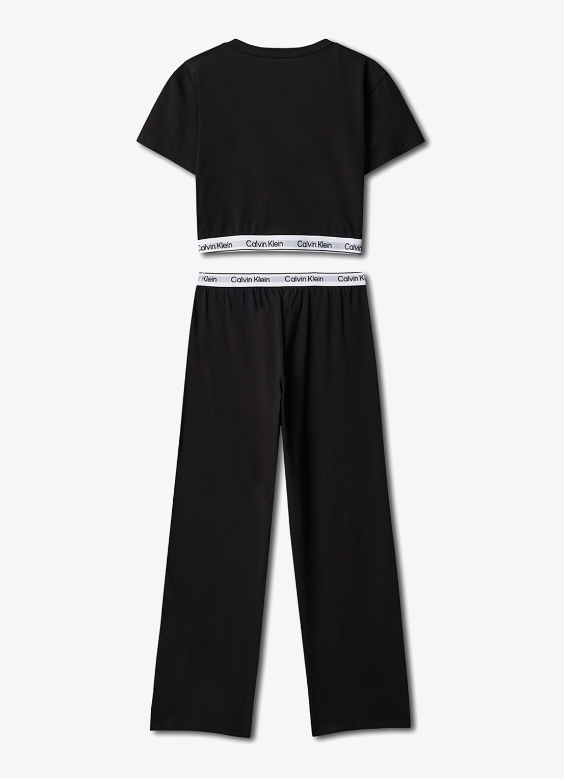 Calvin Klein Modern pyjamaset met logoband - detail 2 zwart