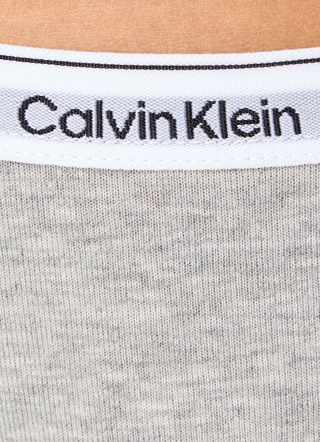 Calvin Klein Modern string met logoband - detail 6 grey heather / grijs