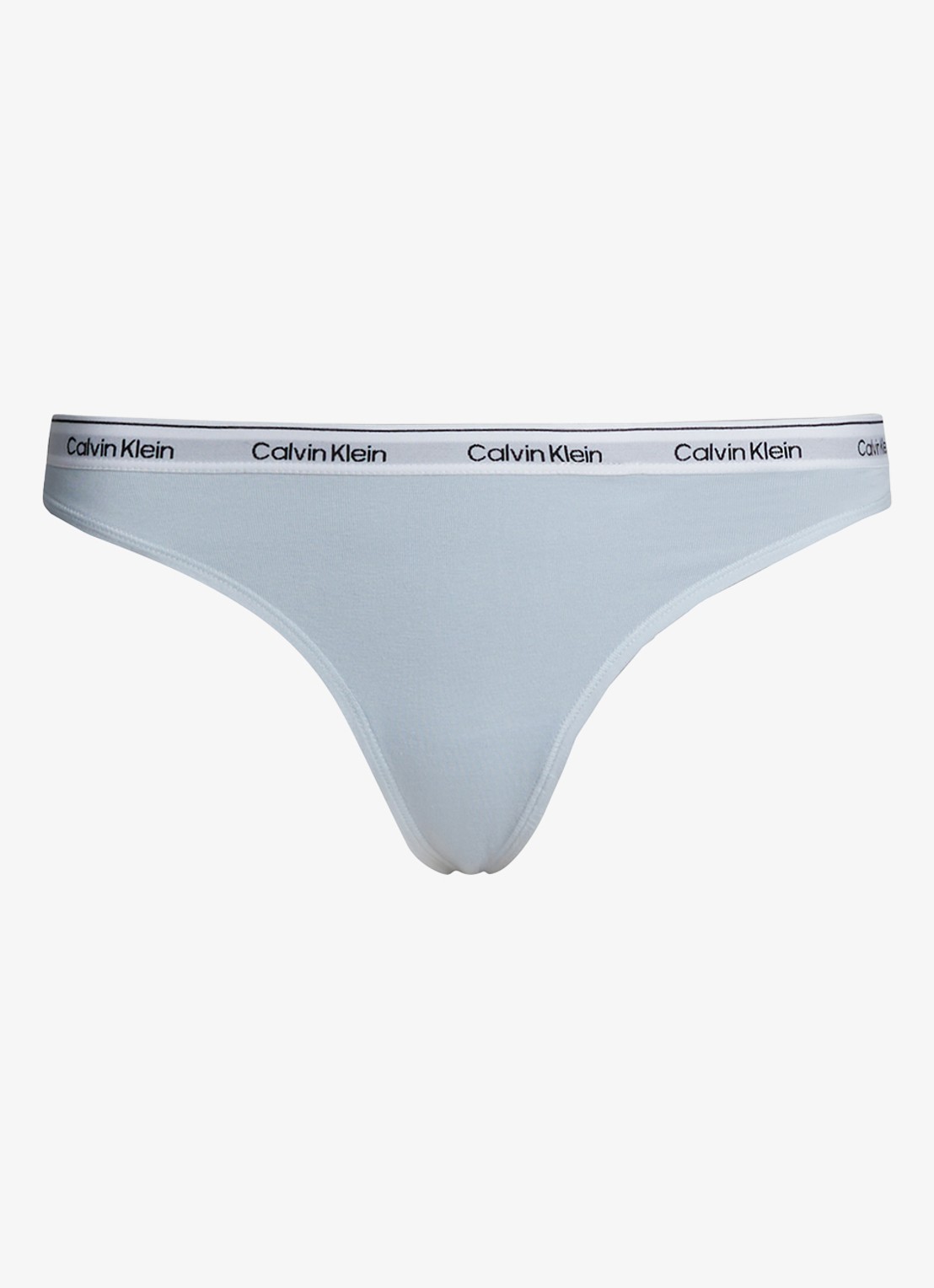 Calvin Klein Modern string met logoband - voorkant plein air / blauw
