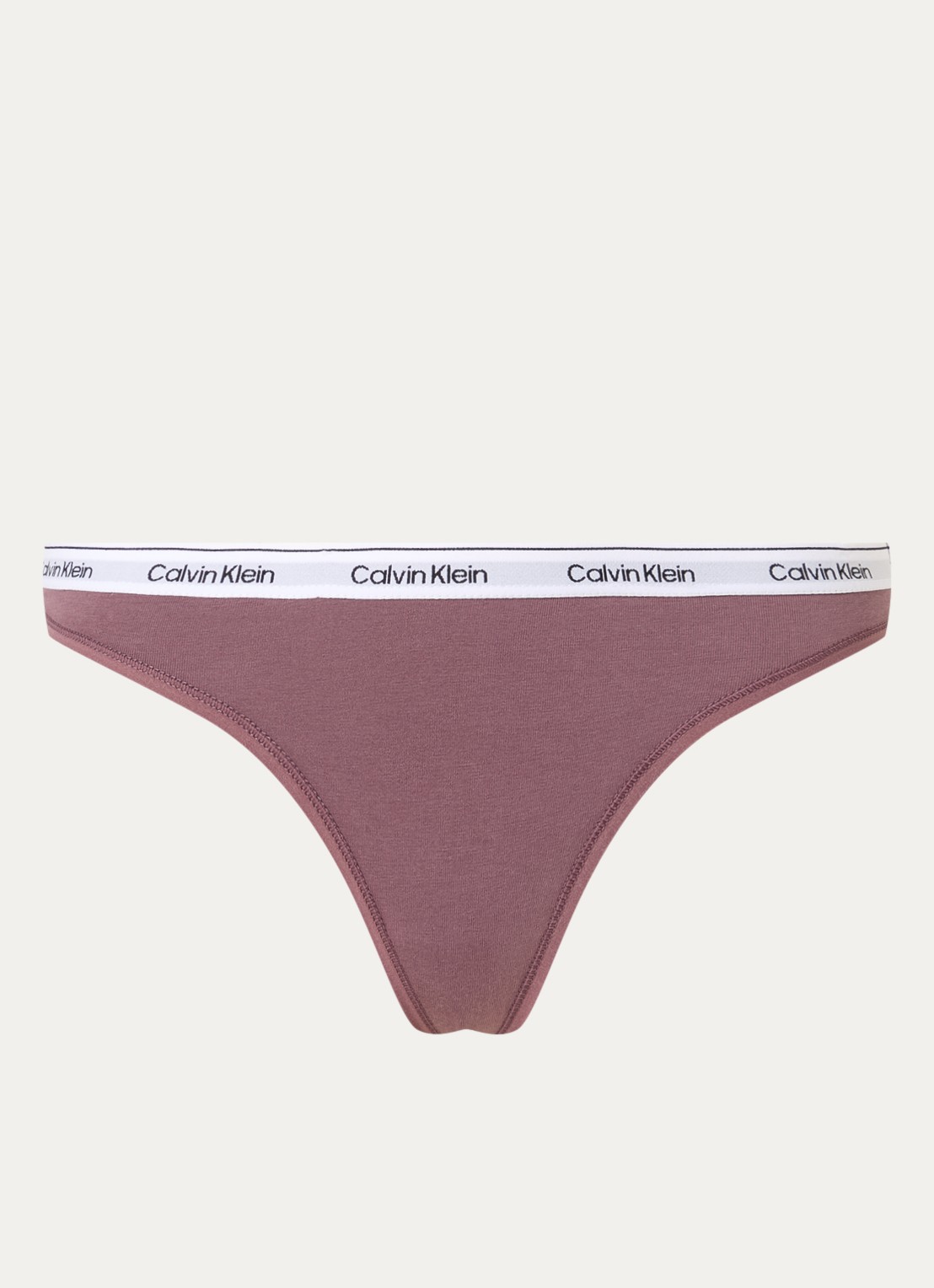 Calvin Klein Modern string met logoband - voorkant 2 keepsake rose / roze