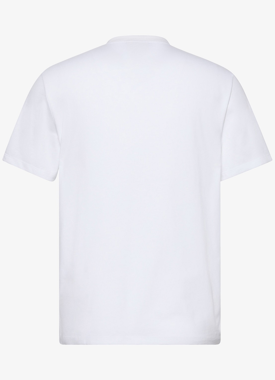 Calvin Klein Mono T-shirt met logo - detail 4 wit