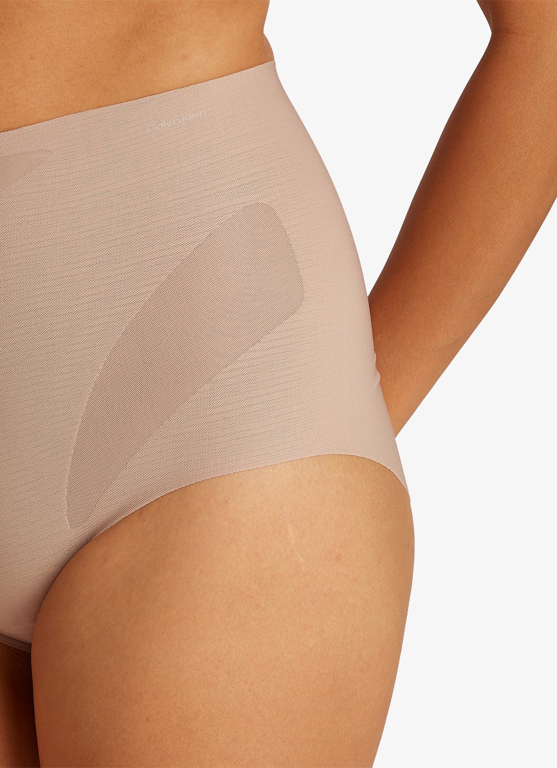 Calvin Klein Naadloze corrigerende string - detail 2 beige
