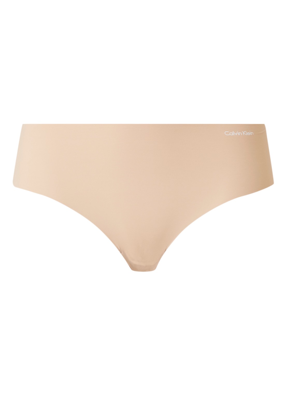 Calvin Klein Naadloze hipster - voorkant 3 donkerbeige