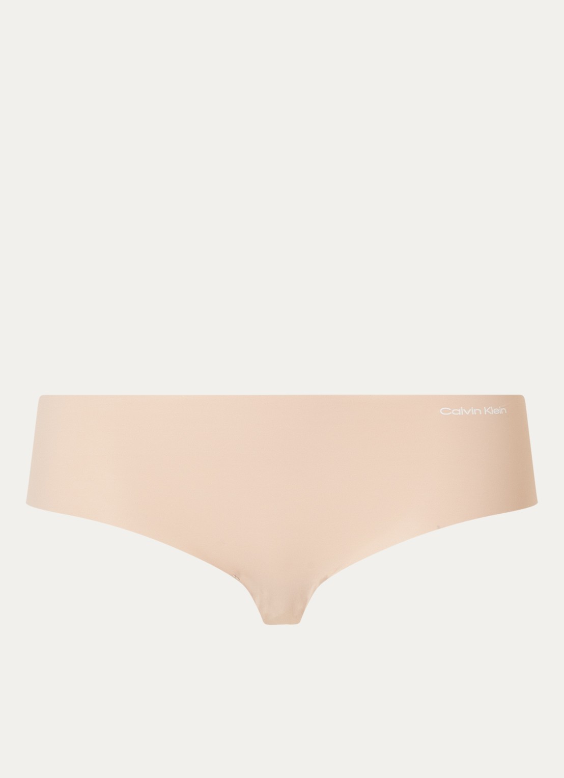 Calvin Klein Naadloze hipster - voorkant 5 donkerbeige