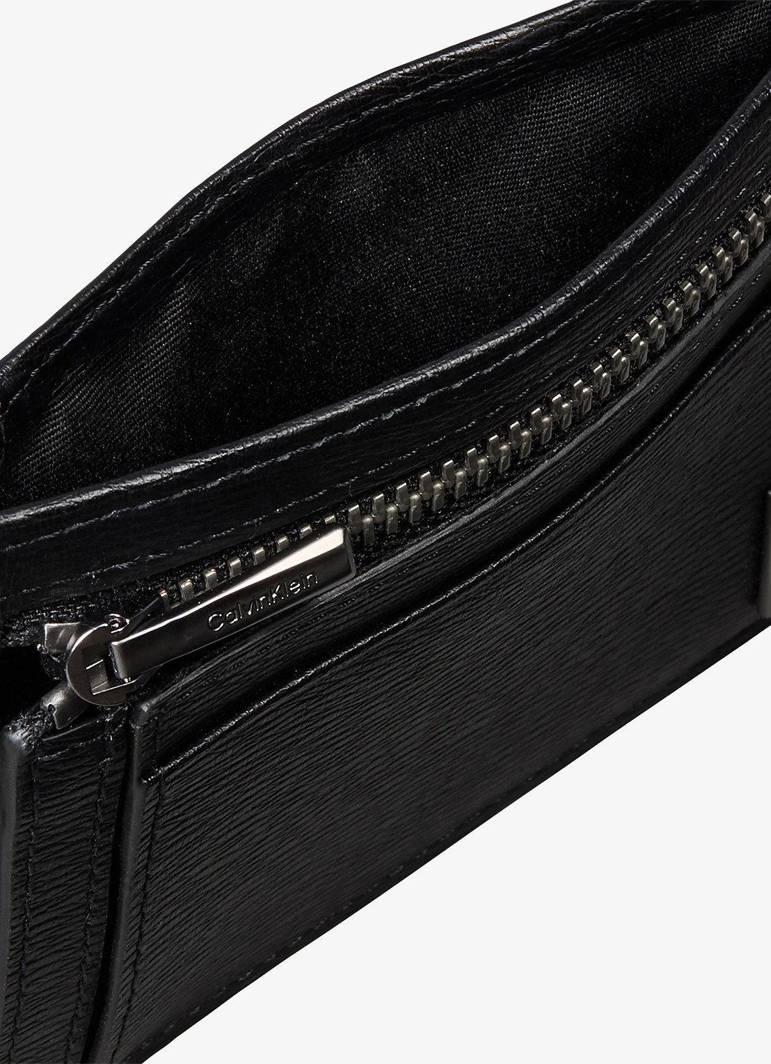 Calvin Klein Pasjeshouder met structuur - detail 3 zwart