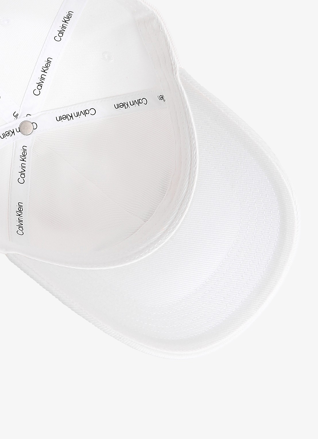 Calvin Klein Pet met borduring - detail 2 wit