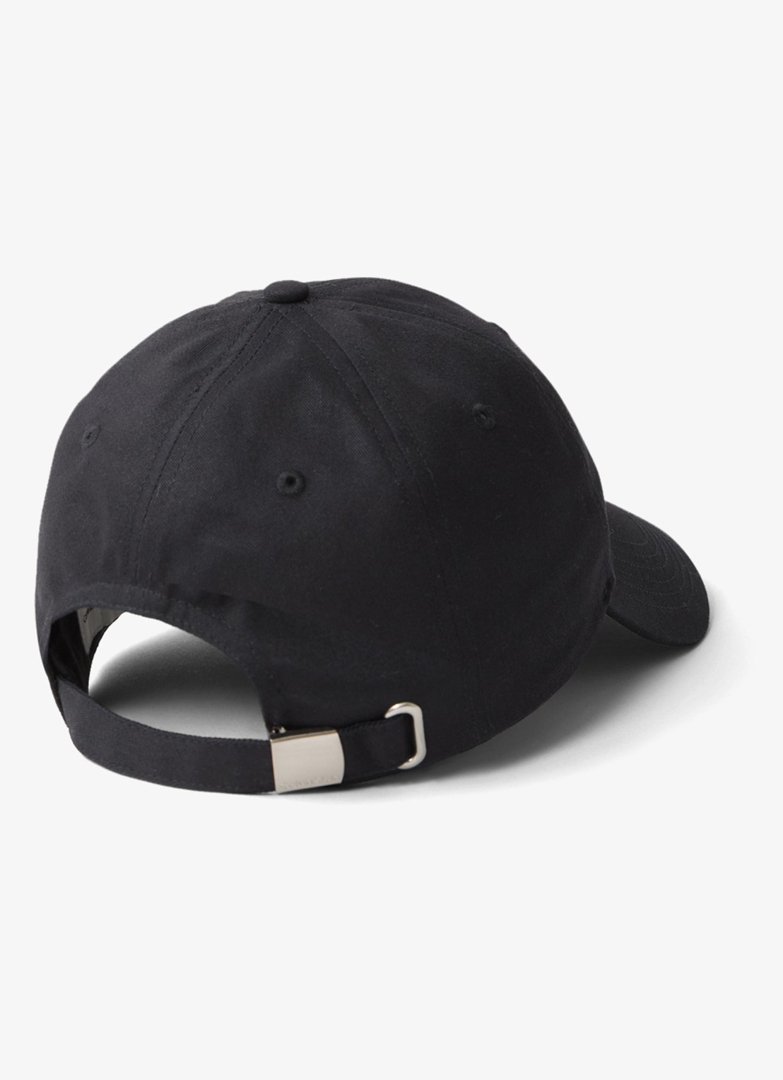 Calvin Klein Pet met logo borduring - achterkant zwart