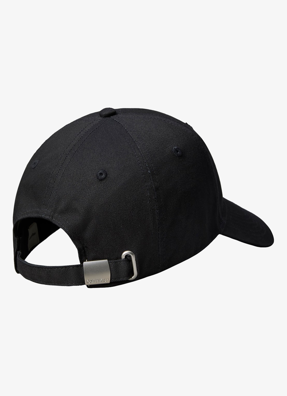 Calvin Klein Pet met logo borduring - achterkant diepzwart