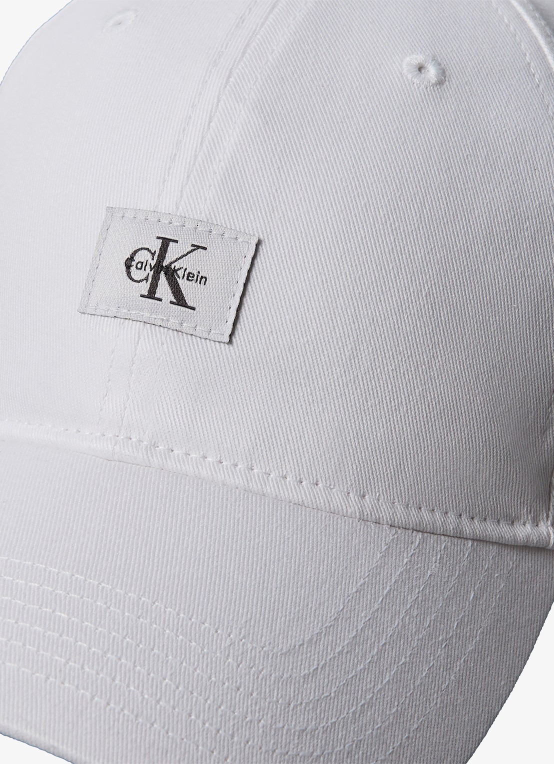 Calvin Klein Pet met logo - detail 3 wit