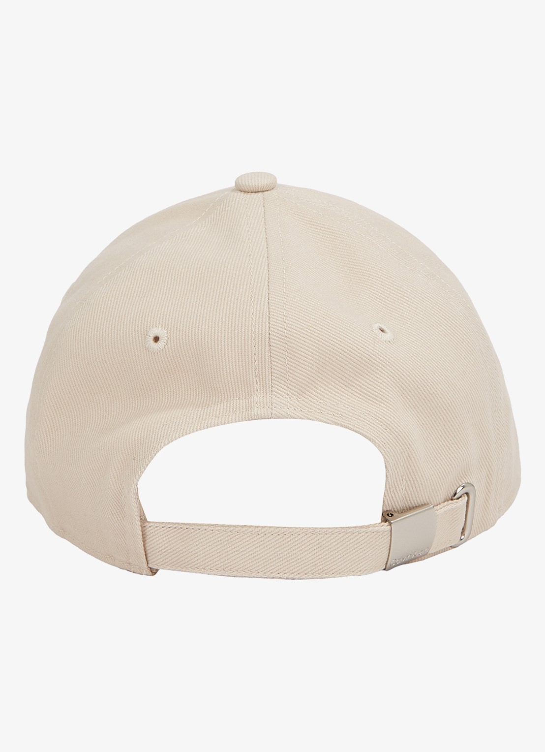 Calvin Klein Pet met logoborduring - achterkant beige