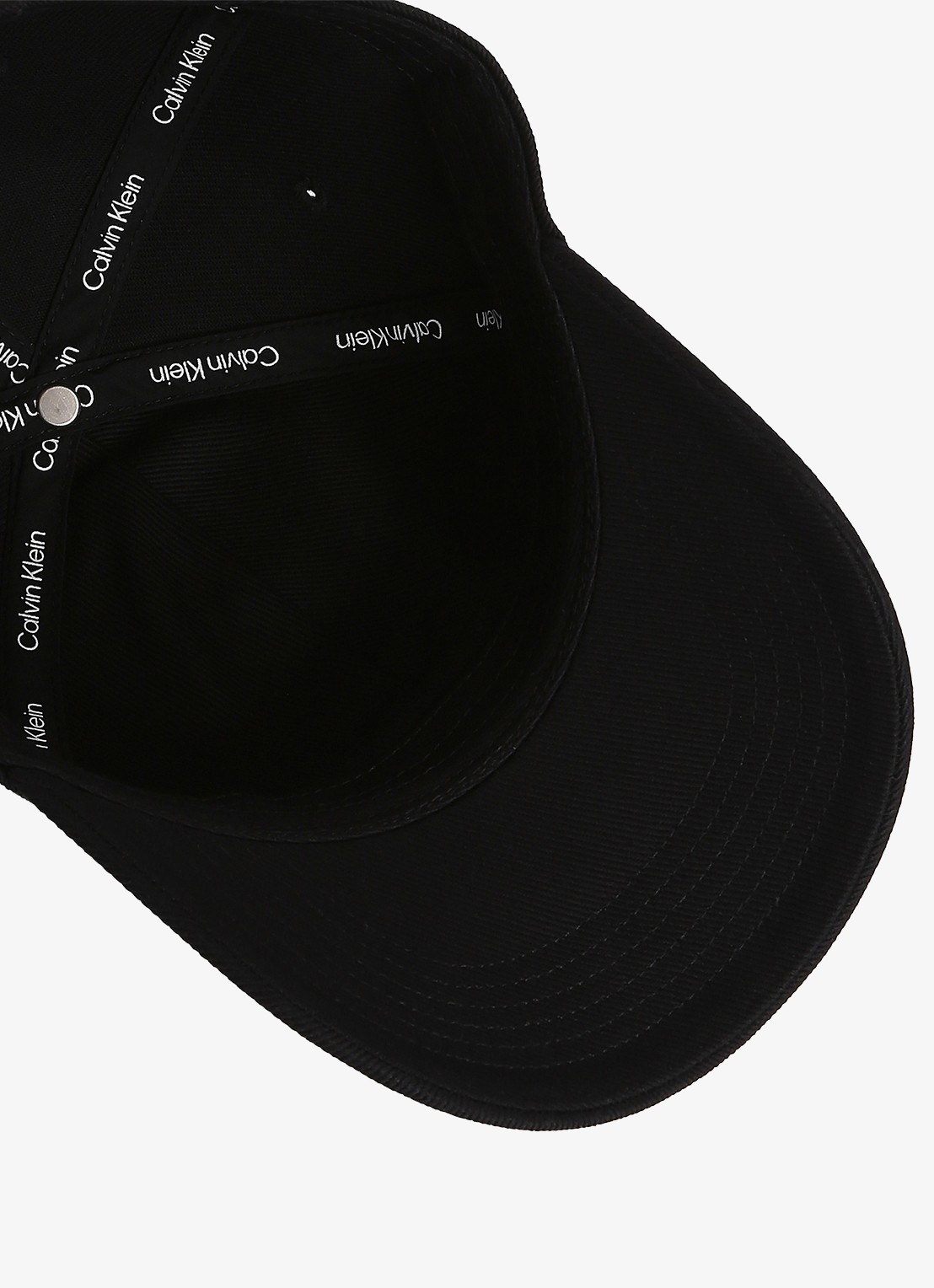 Calvin Klein Pet met logoborduring - detail 4 zwart