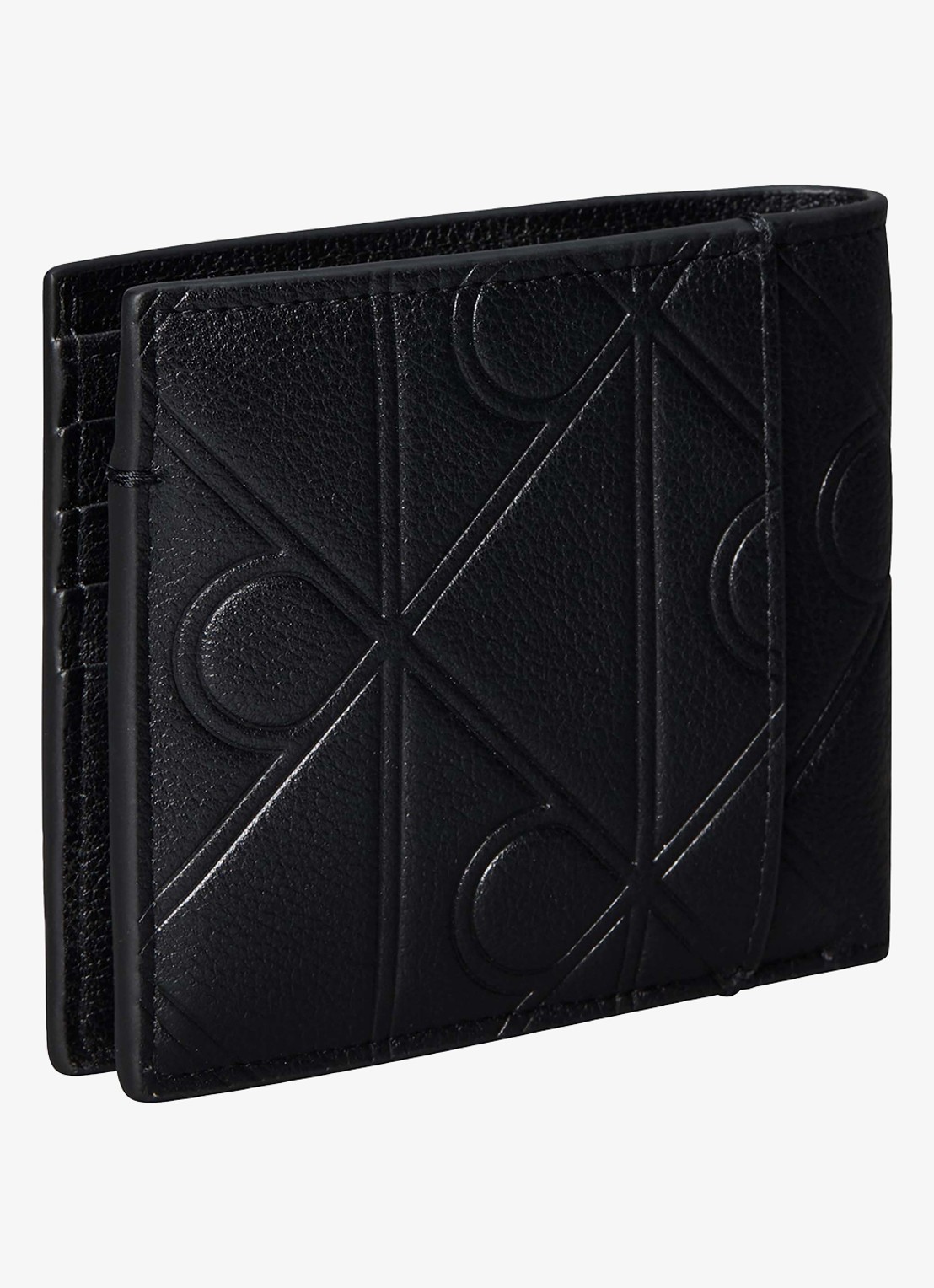 Calvin Klein Portemonnee met logo - detail 3 zwart