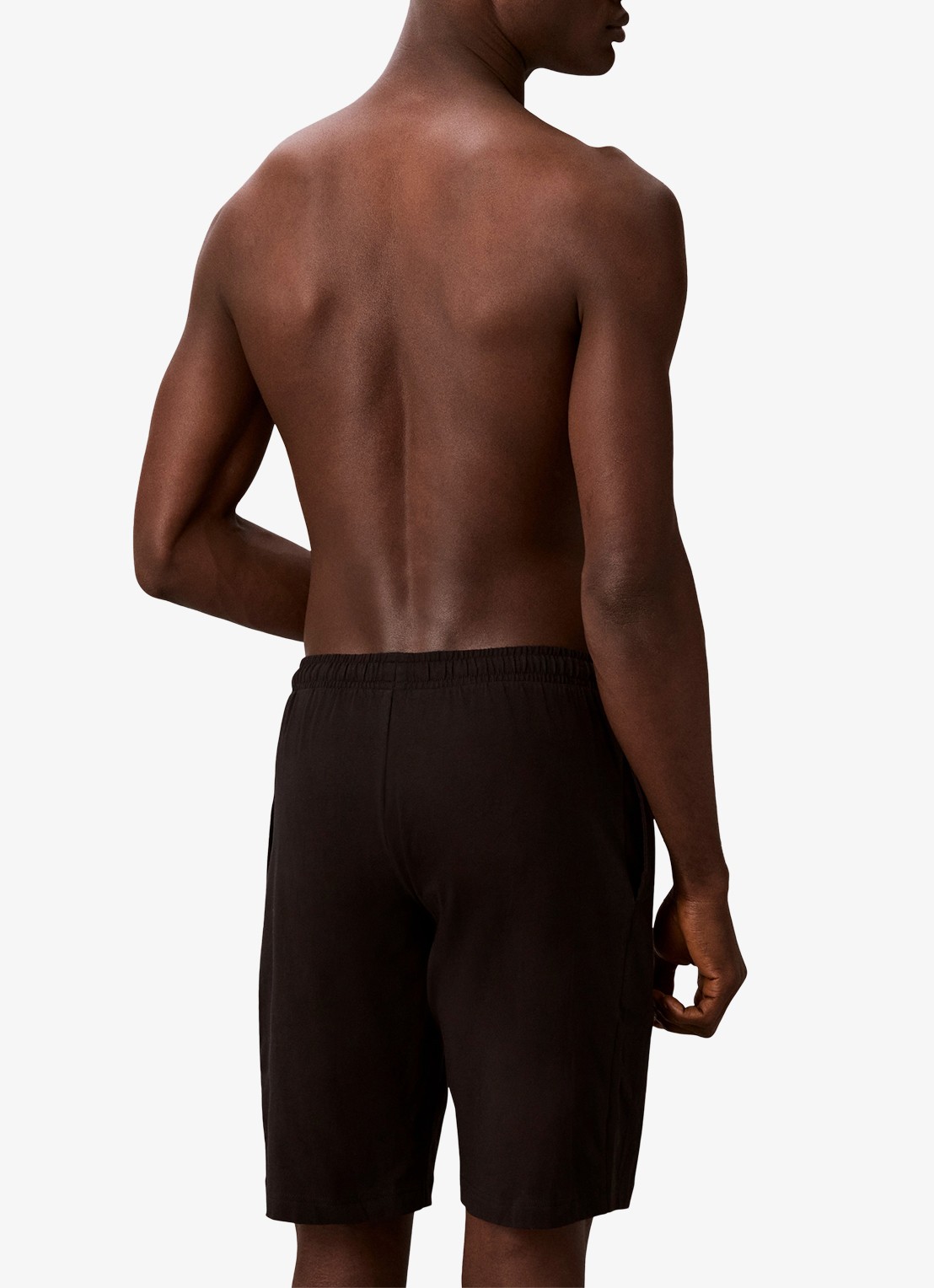 Calvin Klein Pyjamabroek met logo - achterkant 5 zwart