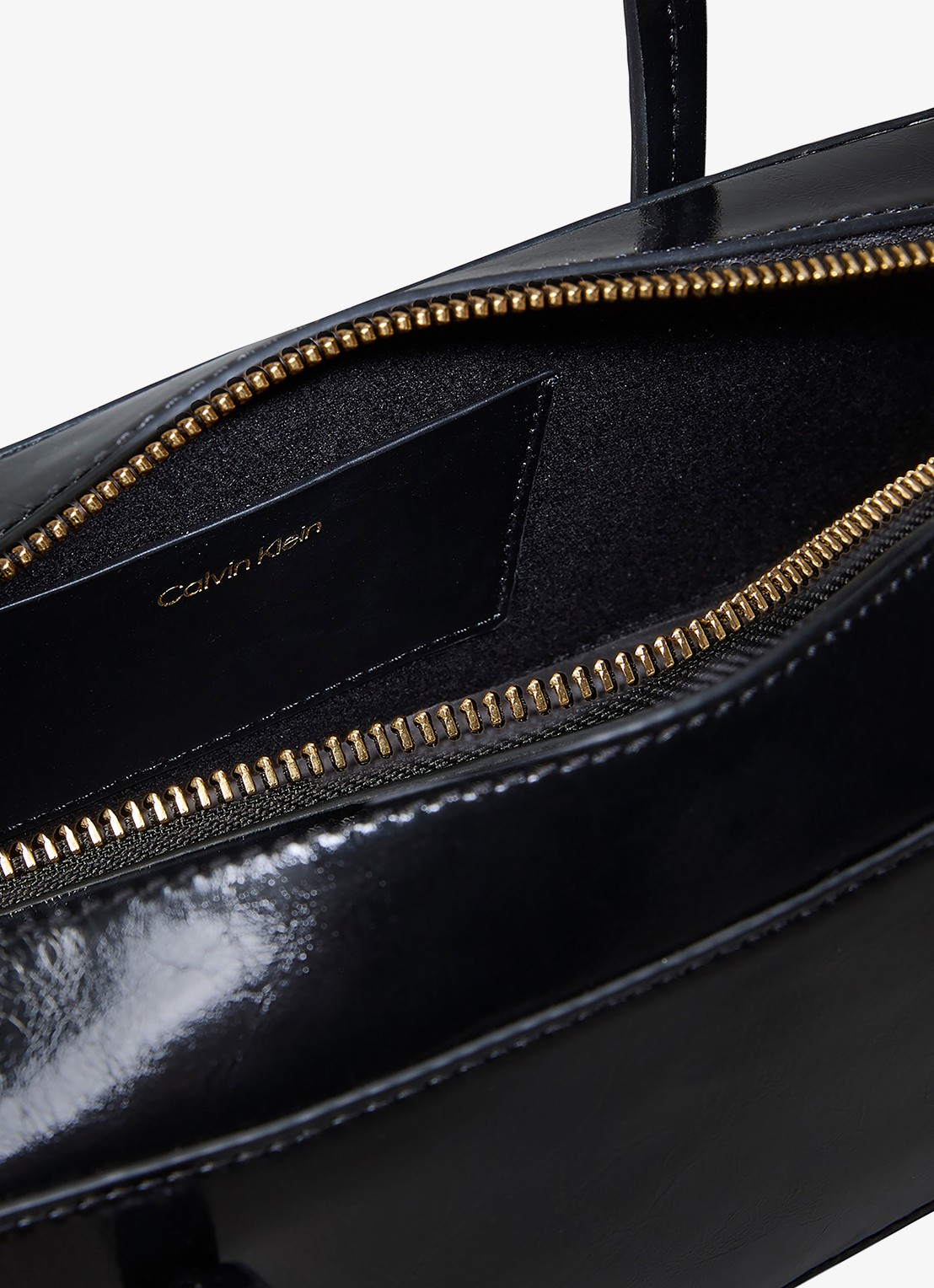 Calvin Klein Schoudertas met logo - detail 2 zwart
