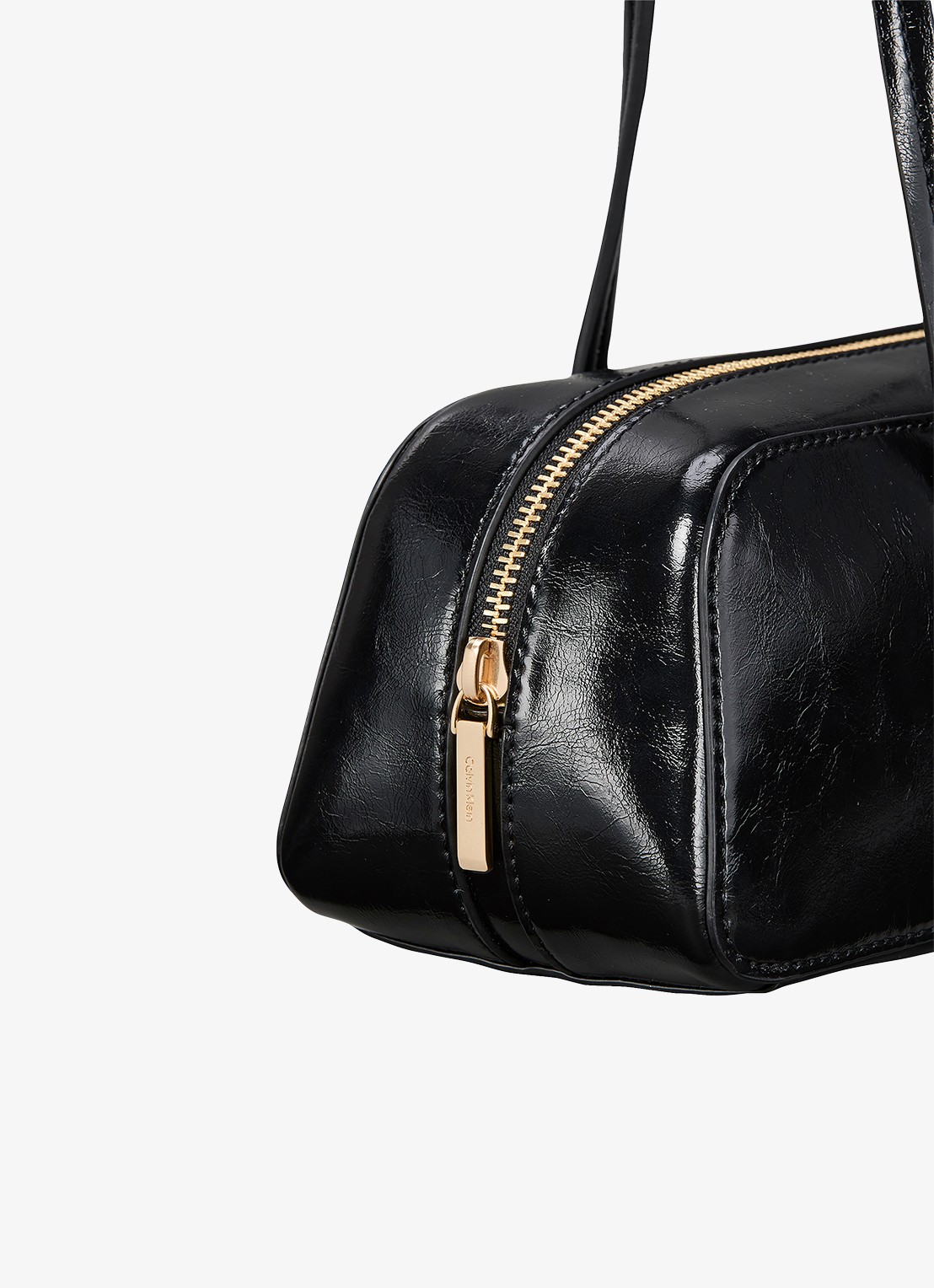 Calvin Klein Schoudertas met logo - detail 3 zwart